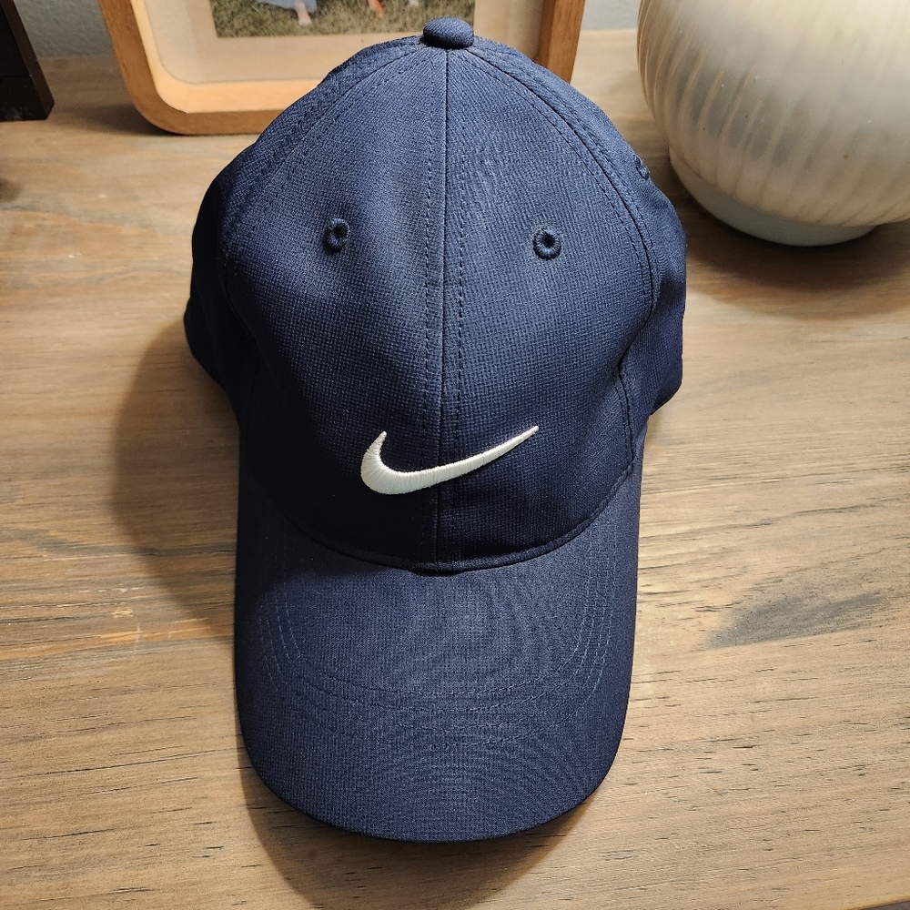 Nike Golf Navy Adjustable Dri Fit Hat